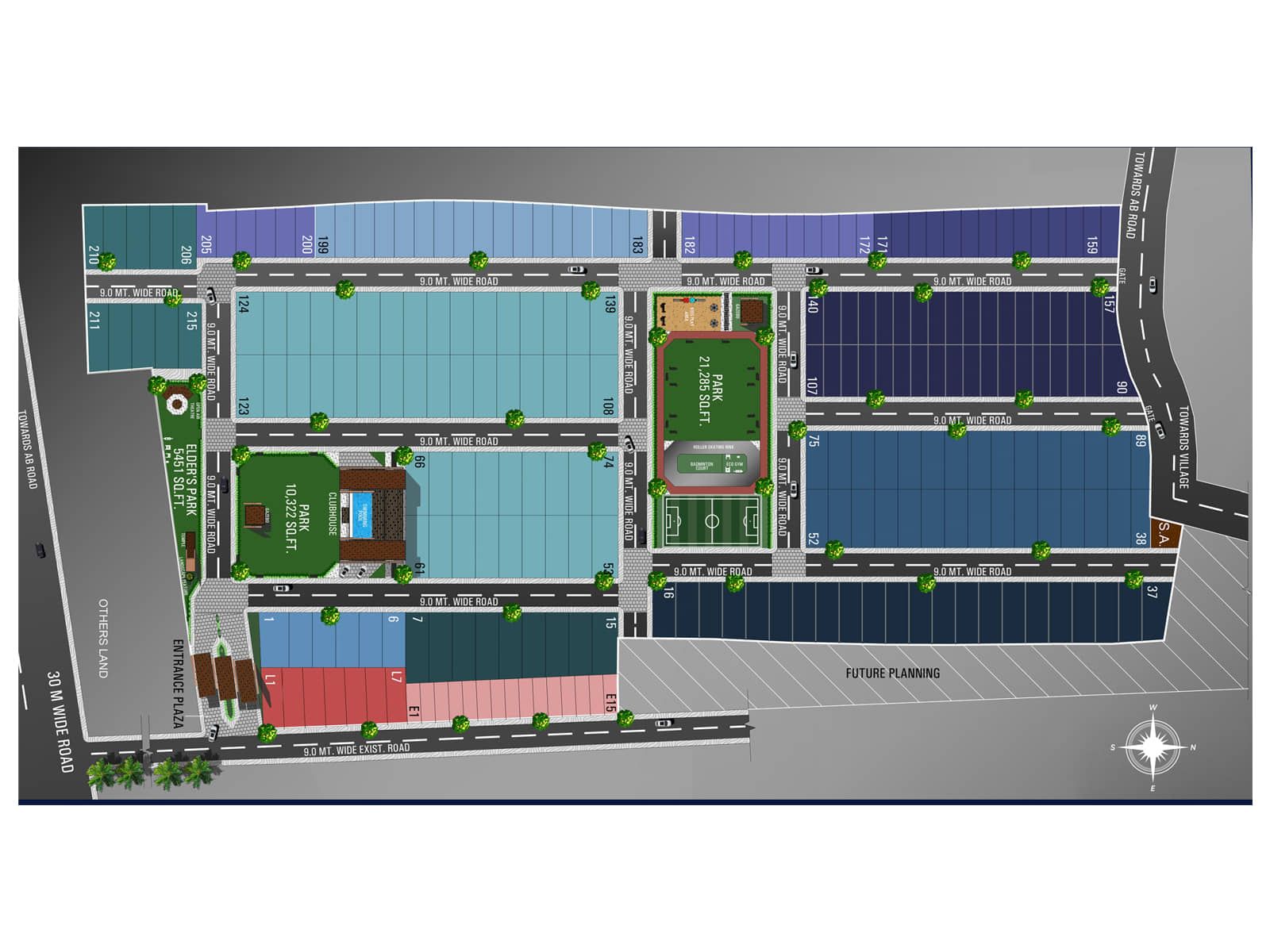 VKG Spring Field floor plan layout